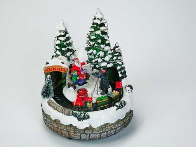 Produktbild Spieluhrenwelt Lichterwelt Santa mit Fotograf