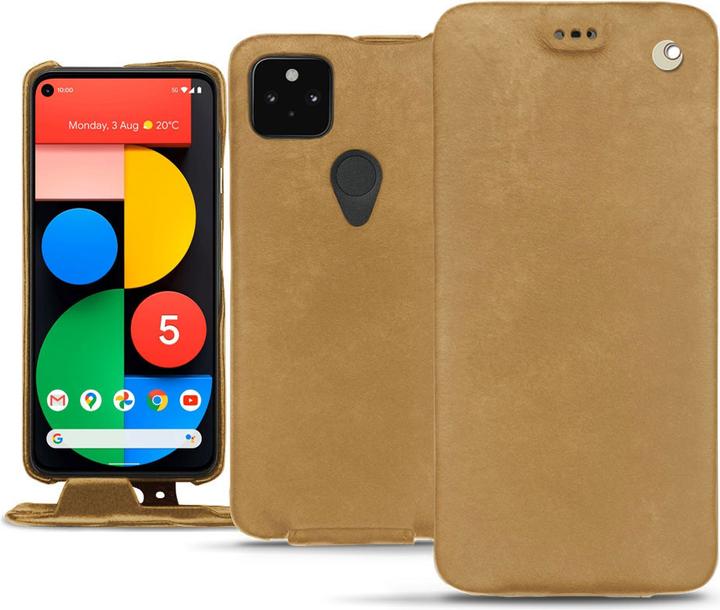 Productafbeelding Noreve Lederen omslag verticaal (Google Pixel 5)