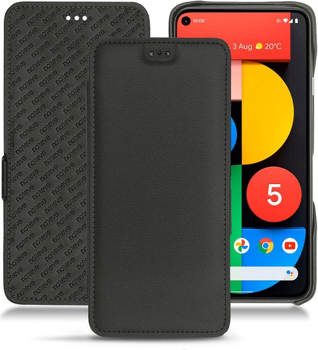Actual product image Noreve Leather case horizontal (Google Pixel 5)