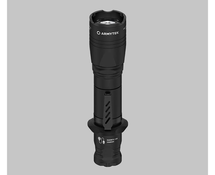 Actual product image ArmyTek Torch Dobermann PRO MAGNET USB Tactical Flashlight (15 cm, 1500 lm)