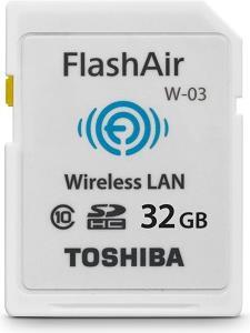 Produktbild Toshiba Flash Air WiFi SDHC (32 GB, SDHC)