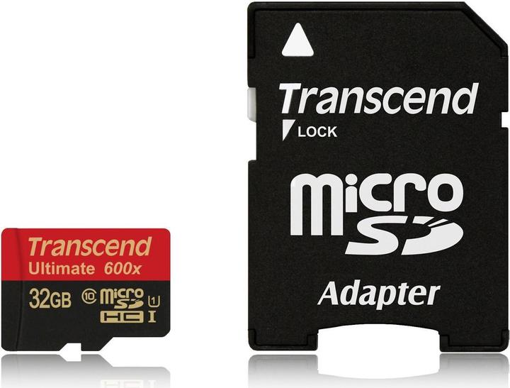 Produktbild Transcend Ultimate (32 GB, microSDHC, U1, UHS-I)