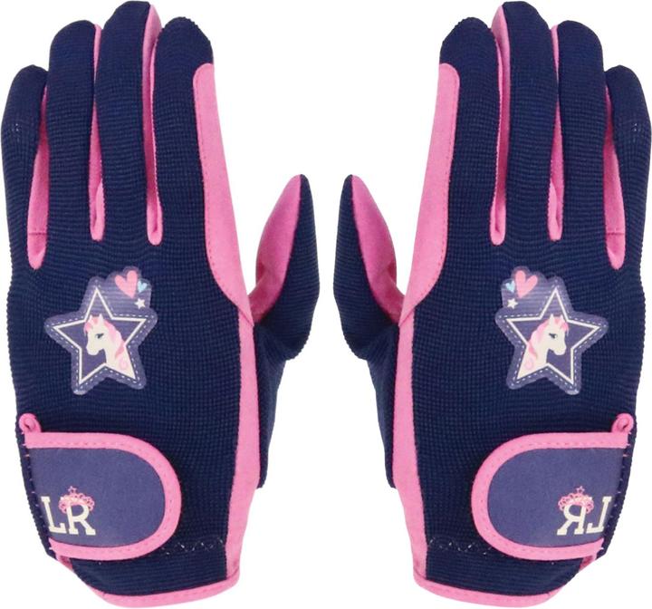 Actual product image Hy Equestrian Riding gloves I Love My Pony (L)