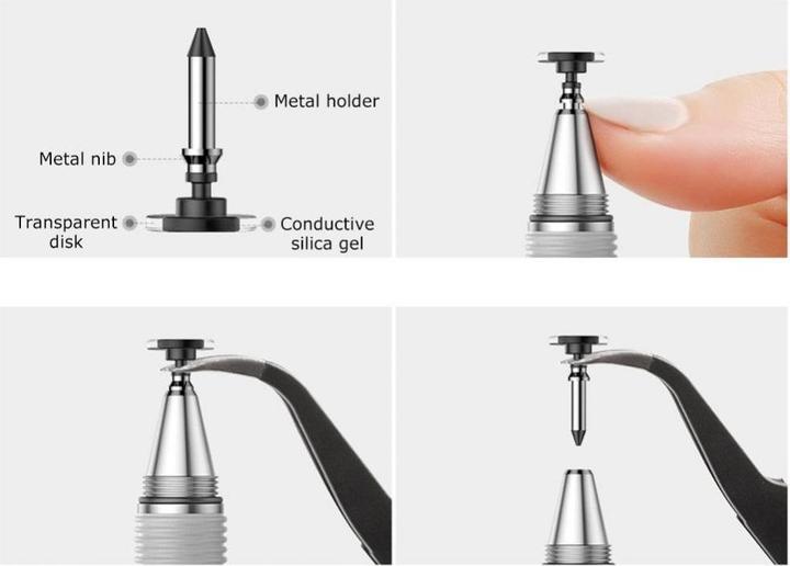 Produktbild Baseus Golden Cudgel Capacitive Stylus Pen Silver