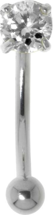 Image du produit Bijouteria Piercing arcade (Argent 925, Zircone, Acier chirurgical 316L)