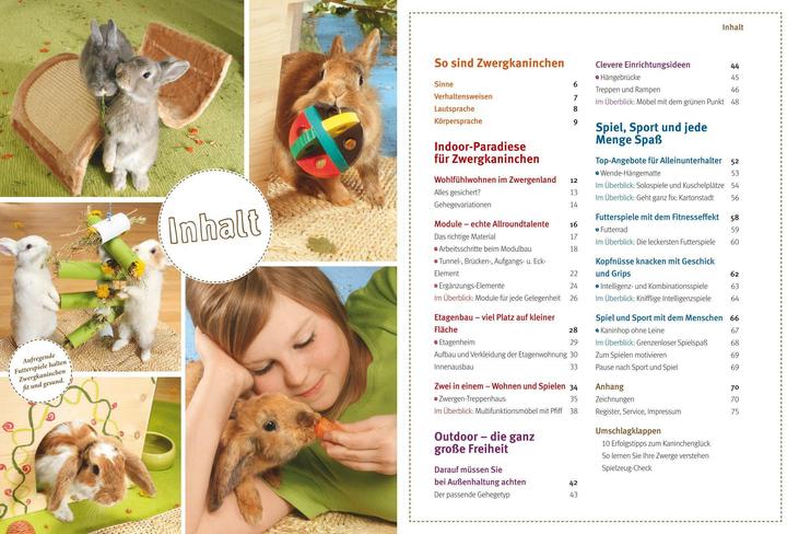 Actual product image Spiel- & Wohnideen Zwergkaninchen (German, Esther Schmidt, 2011)