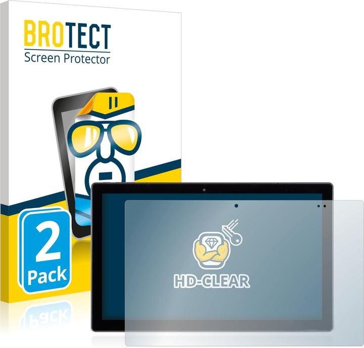 Produktbild BROTECT Schutzfolie Displayschutz Klar (2 Stück, Terra Pad 1162 N4120 W11 Pro)