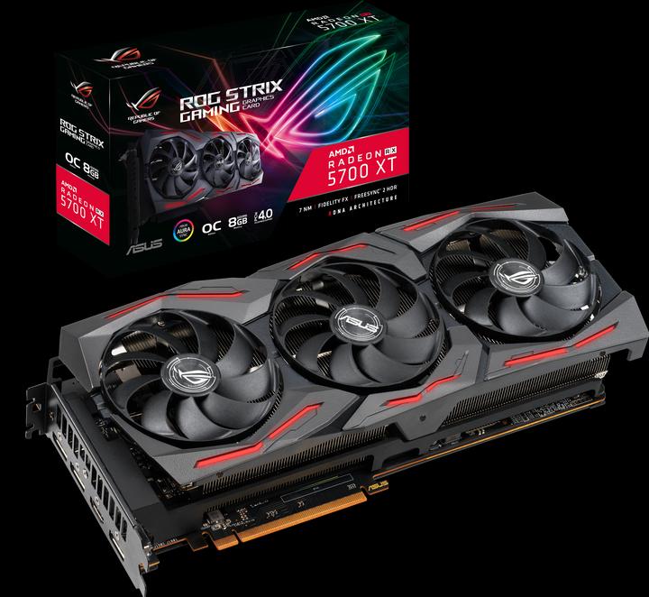 Actual product image ASUS Radeon RX 5700 XT ROG Strix O8G Gaming (8 GB)
