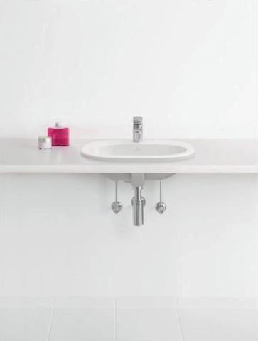Produktbild Villeroy & Boch Einbauwaschtisch O.novo 56 cm wei 41615601 (400 mm, 560 mm)