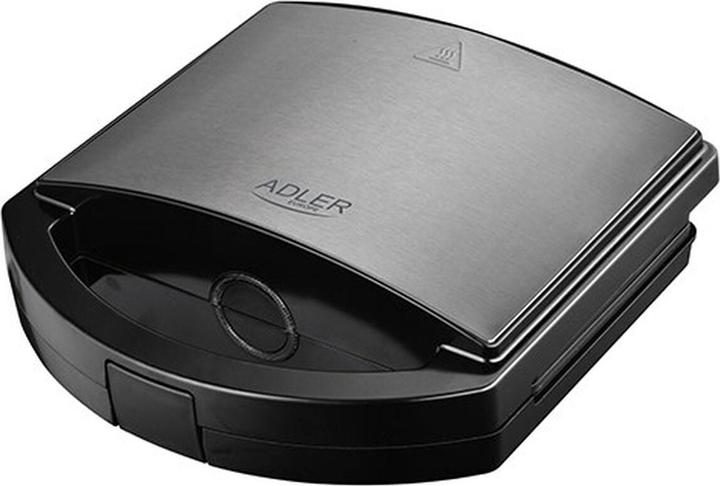 Image du produit Adler Machine à sandwich | AD 3069 | 750 W | Nombre de plaques 1 | Noir (Prise UE)