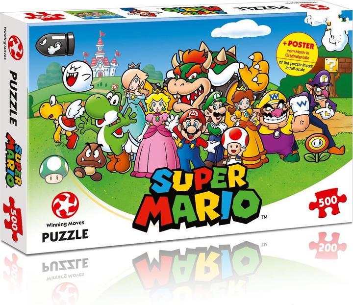 Actual product image Winning Moves Puzzle Mario & Friends 500 pz (500 pieces)
