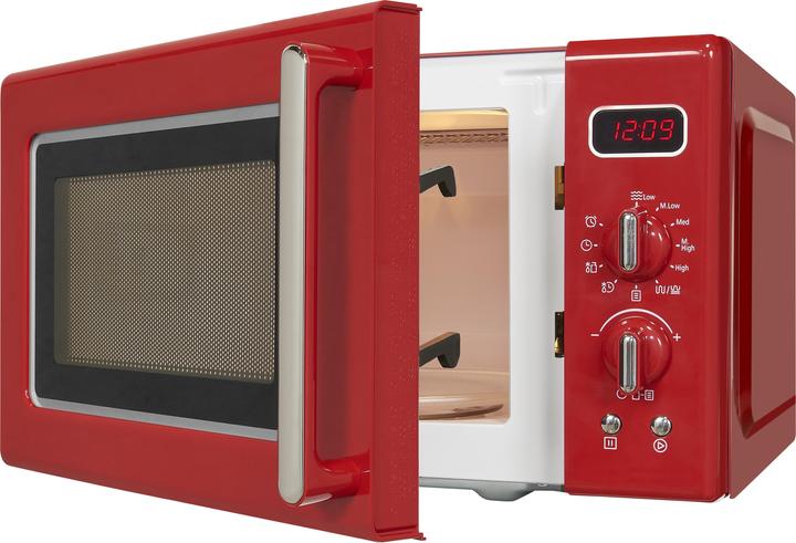 Productafbeelding Exquisit RMW720-3GDIG rood Magnetron 812764001 (20 l)