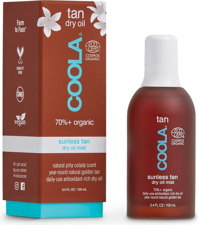 Actual product image Coola Suncare Sunless Tan (Self tanning oil, 100 ml)