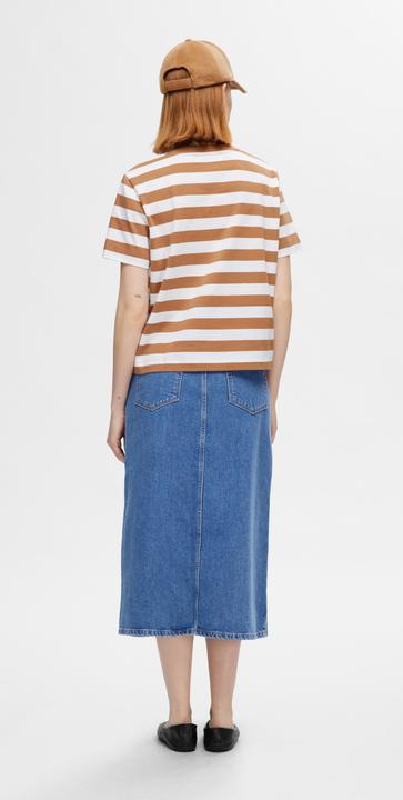 Actual product image Selected Femme Jeans Midi Skirt (38)
