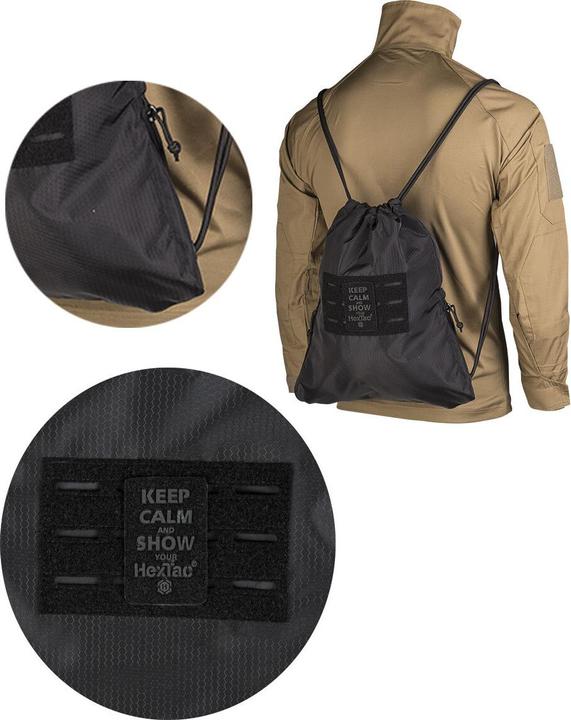 Image du produit Mil-tec Sac de sport Hextac Noir (7 l)