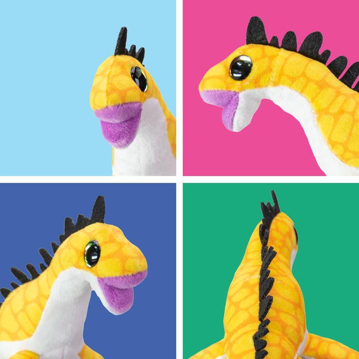 Image du produit Lumo Stars Peluche - Dino plésiosaure, 15 cm (15 cm)