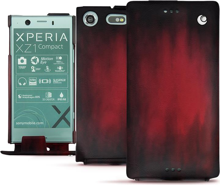 Productafbeelding Noreve Lederen omslag verticaal (Sony Xperia XZ1 Compact)