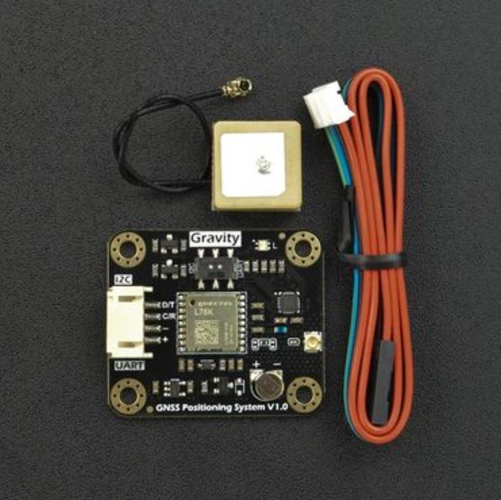 Produktbild DFRobot Gravity GNSS BeiDou GPS Empfänger Modul I2C und UART