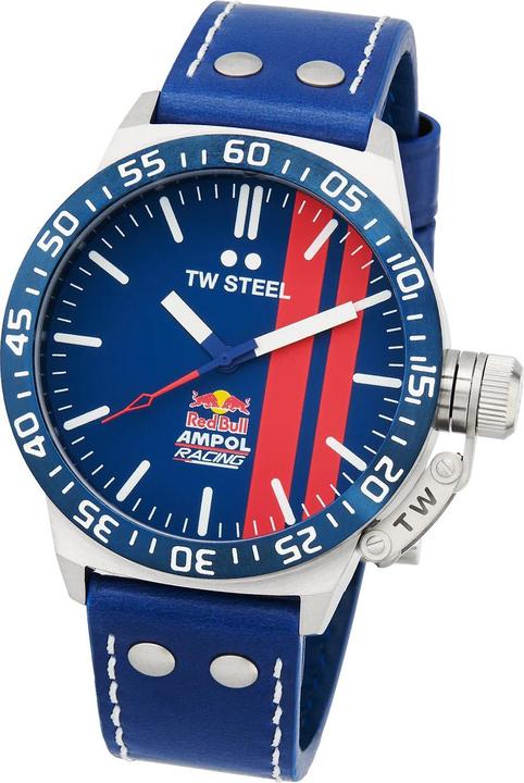 Actual product image TW-Steel CS112 Red Bull Ampol Racing Mens Watch 45mm 10ATM (Sports watch, 45 mm)