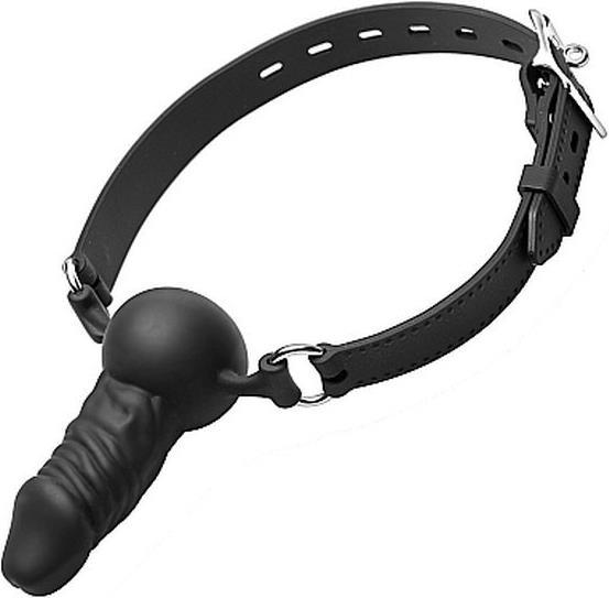 Actual product image Master Series Suppressor Silicone Face Banger Gag
