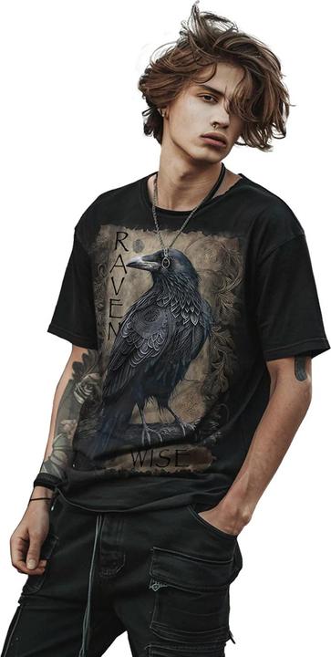 Produktbild Spiral Raven Wise TShirt (L)