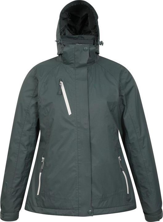 Actual product image Mountain Warehouse Womens/Ladies Bracken Extreme 3 in 1 Waterproof Jacket (36 D)