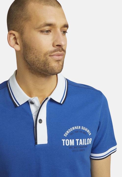 Immagine prodotto Tom Tailor Polo decorata con stampa a maniche corte (L)