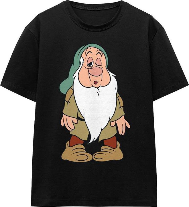 Immagine prodotto Snow White Struggles Maglietta Sleepy (Personaggio ) Adulto Unisex (S)