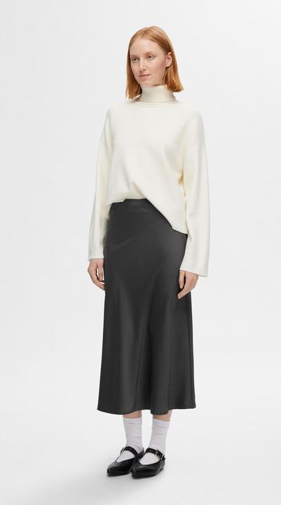 Actual product image Selected Femme Satin Midi Skirt (36)