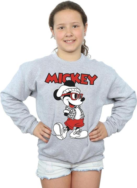 Produktbild Disney Mickey Mouse Hipster Sweatshirt Mädchen (152, 158)