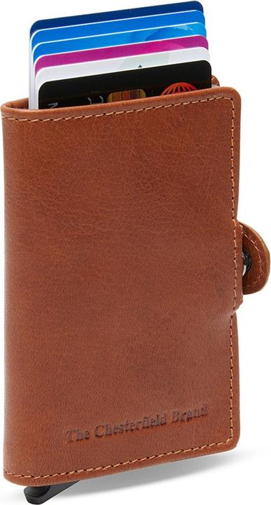 The Chesterfield Brand Baldwin Kreditkartenetui RFID Schutz Leder 6.5 cm