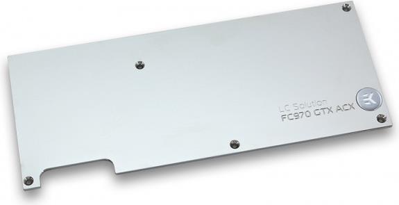 Actual product image EKWB EK-FC970 GTX ACX Backplate
