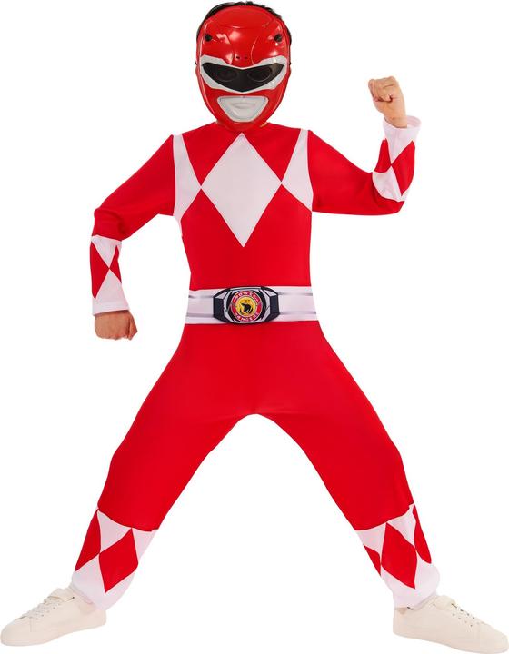Immagine prodotto Power Rangers Bambini Red Power Ranger Costume (128)