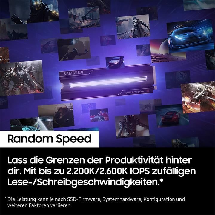 Productafbeelding Samsung 9100 Pro met koellichaam (4000 GB, M.2 2280)