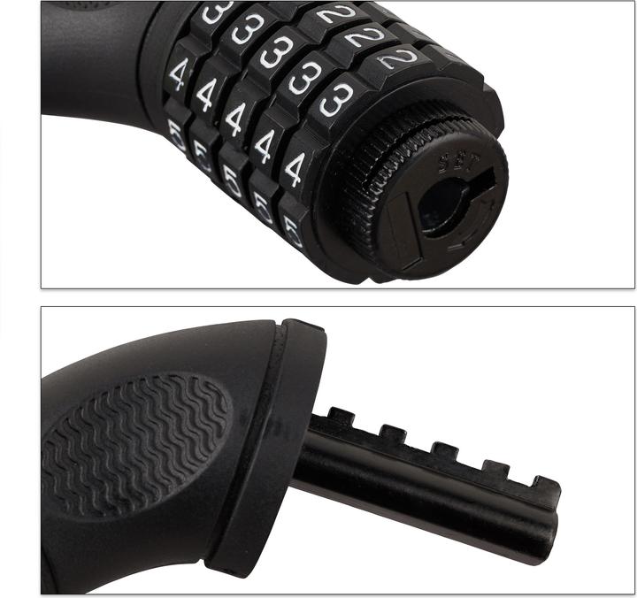 Actual product image Relaxdays 5 Digit Combination Chain Lock (120 cm)