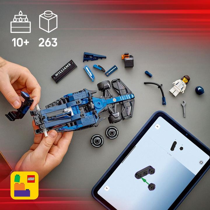 Image du produit LEGO Williams Racing FW46 F1 voiture de course (77249, LEGO Speed Champions)