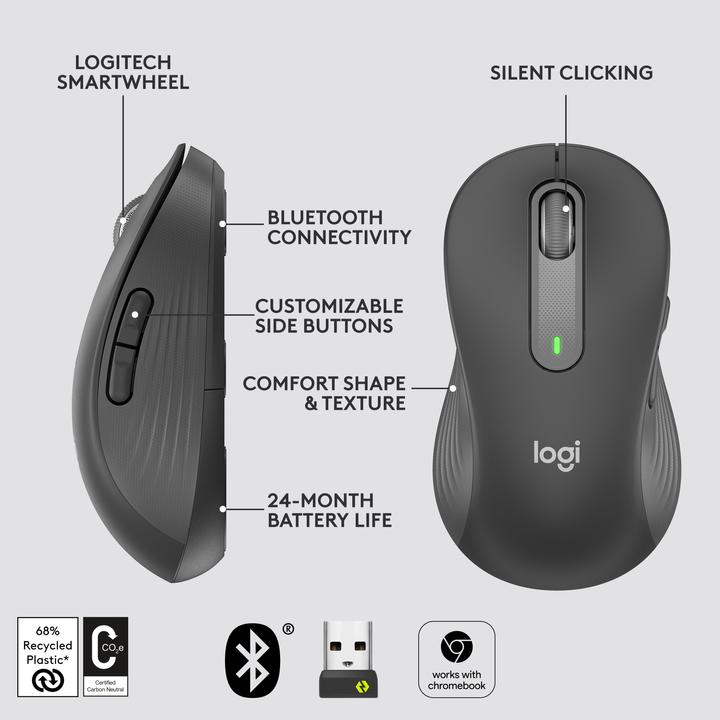 Produktbild Logitech Signature M650 L Left (Kabellos)