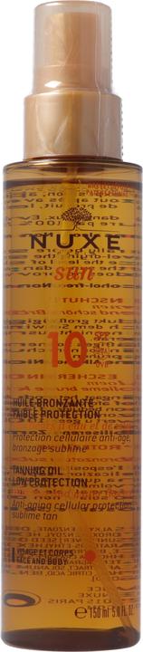Actual product image Nuxe Huile Bronzante (Sun spray, Up to SPF 10, 150 ml, 170 g)