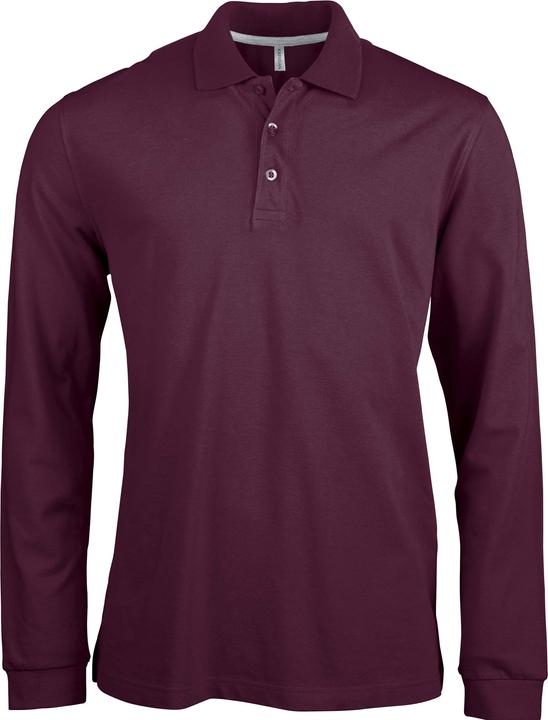 Produktbild Kariban langärmeliges poloshirt (4XL)