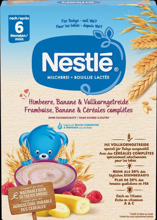 Actual product image Nestlé Raspberry Banana & Whole Grain Cereals (450 g)