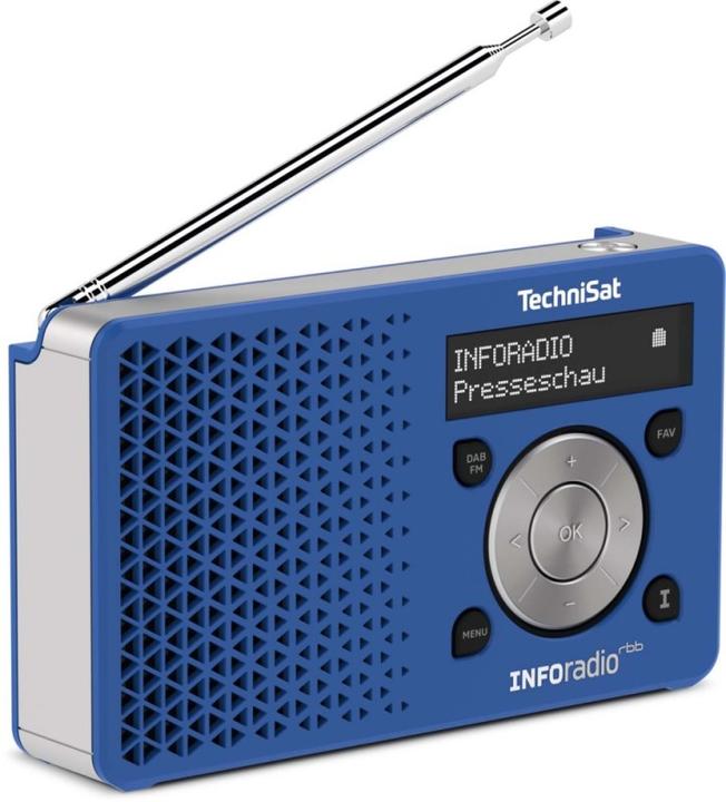 Immagine prodotto TechniSat DigitRadio 1 Inforadio-Edizione rbb scuro/argento (FM)
