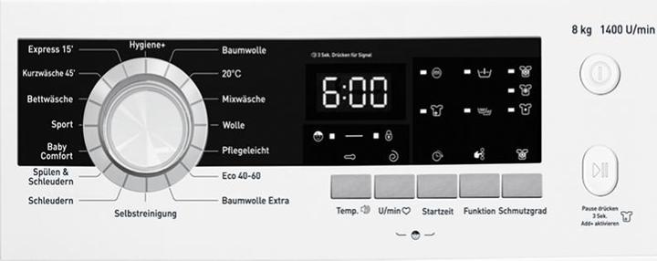 Immagine prodotto Amica Lavatrice WA 484 070 Capacità 8 kg 1400 giri/min. (8 kg, A sinistra)