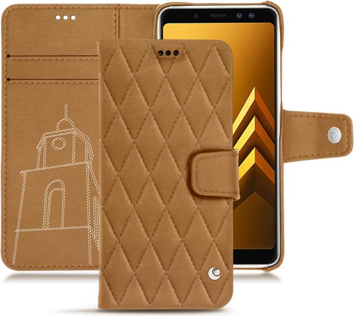 Actual product image Noreve Leather case wallet (Samsung Galaxy A8+)