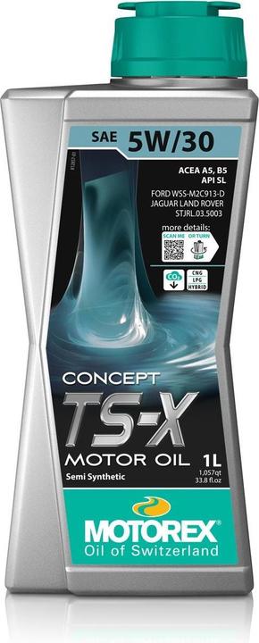 Immagine prodotto Motorex Concetto TS-X (1 l, STAGNA 5W, STAGIONE 30)