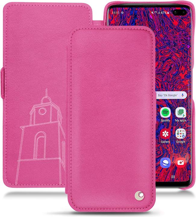 Actual product image Noreve Leather case horizontal (Samsung Galaxy S10+)