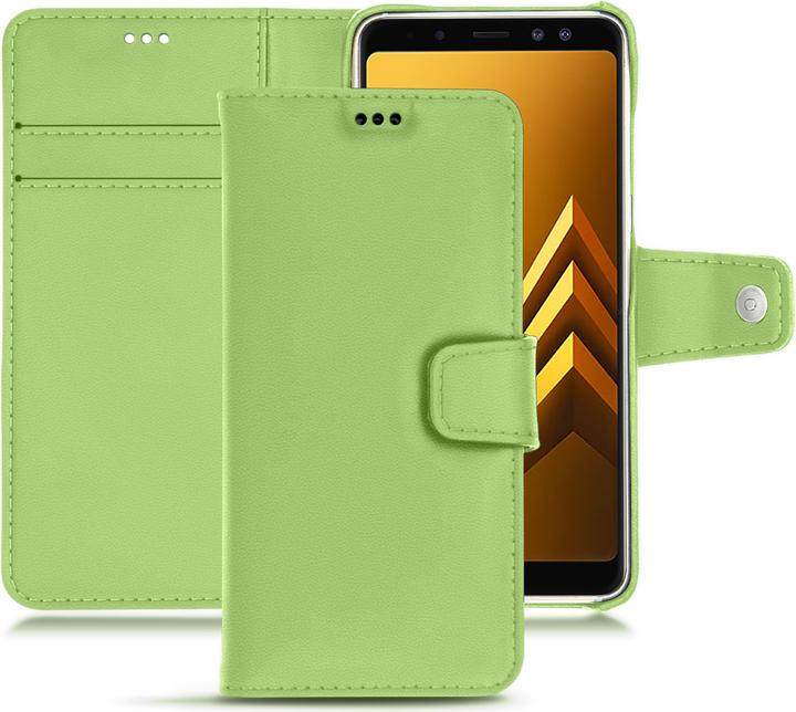 Noreve Lederschutzhülle Wallet (Samsung Galaxy A8+)
