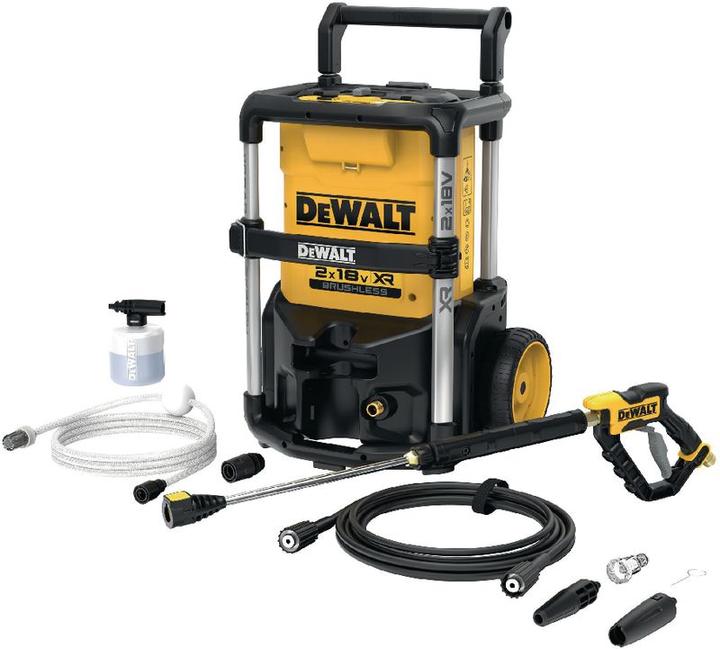Immagine prodotto DeWalt Idropulitrice a batteria, 2x 18V, versione base (Batteria ricaricabile)