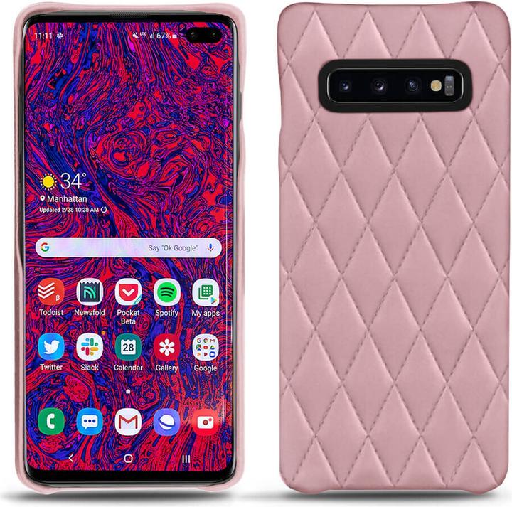 Noreve Lederschutzhülle (Samsung Galaxy S10+)