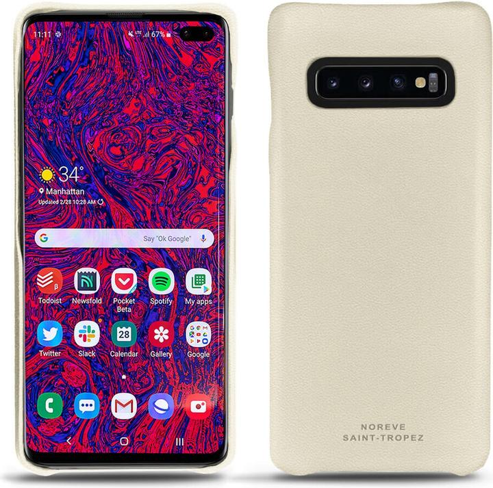 Actual product image Noreve Leather cover (Samsung Galaxy S10 5G)