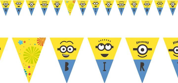 Immagine prodotto Amscan Ghirlanda di compleanno dei Minions